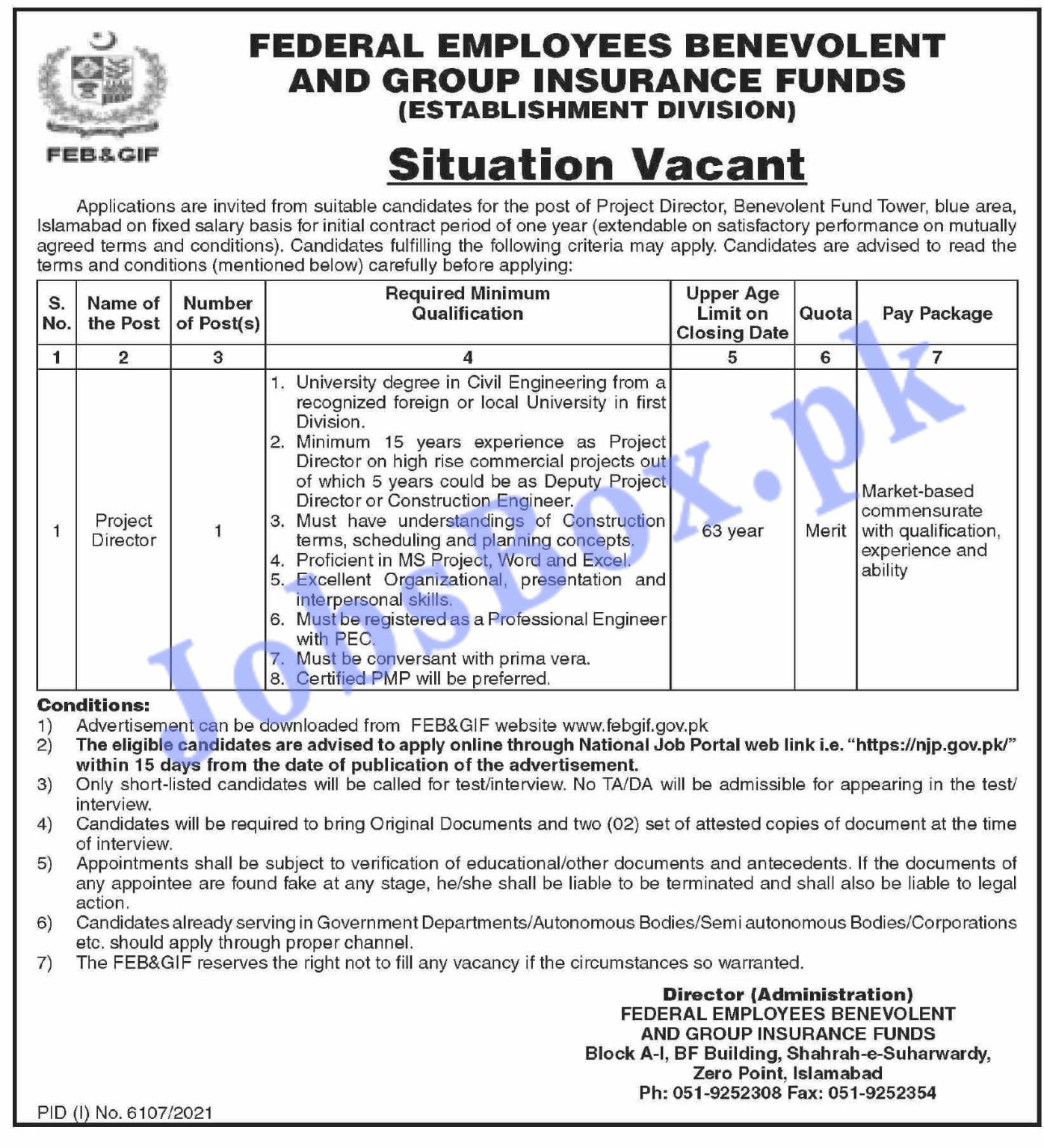 Federal Employees Benevolent and Group Insurance Funds Jobs 2022