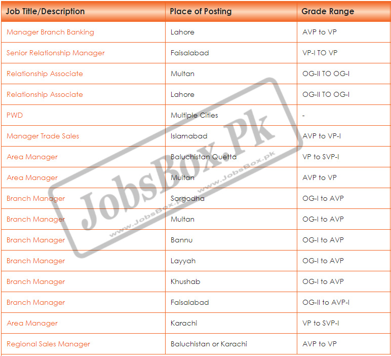 Punjab Bank BOP Jobs 2022 | Fill Online Form at bop.com.pk