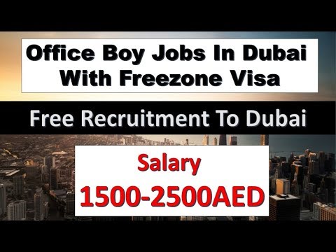 Job and Salaries in Dubai