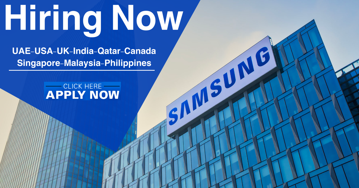 Samsung Careers | Samsung Electronics Jobs USA Canada 2023